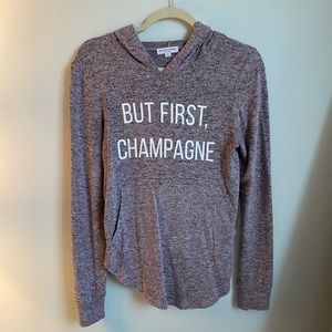 Champagne problems cozy hoodie!